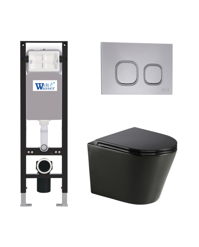 Комплект AMBERG 350 + SALZBACH 043 MT-BL + AMBERG RD-CR WeltWasser