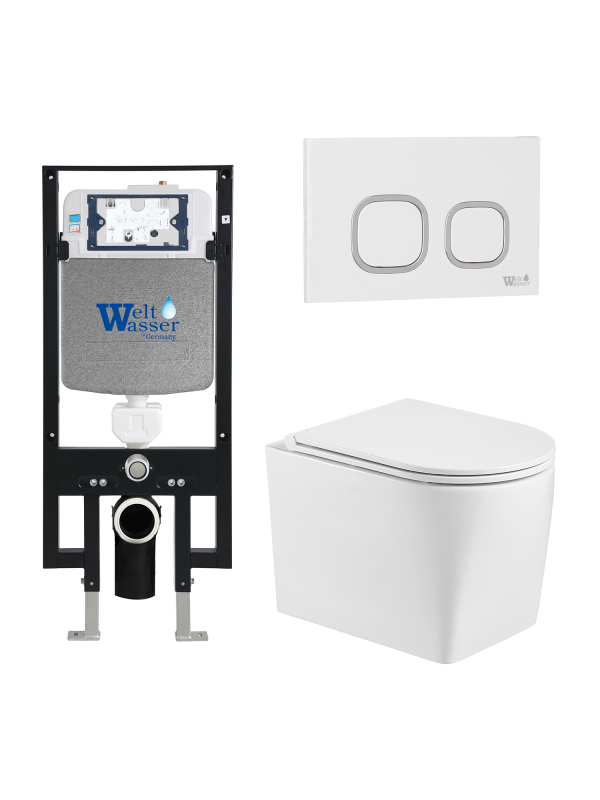 Комплект AMBERG 497 + NESENBACH 004 GL-WT + AMBERG RD-WT WeltWasser