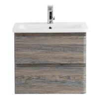 ALBANO-CER База под керамическую раковину  подвесная с двумя выкатными ящиками, Pino Scania, 570x444x500, ALBANO-CER-600-2C-SO-PS Belbagno фото в интернет-магазине Русалия