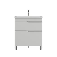 Тумба напольная "Теона 70 Z2", белая, Сомо 70/Стандарт 70/Фостер 70/Сириус 45   Corozo фото в интернет-магазине Русалия