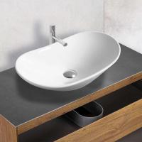 Раковина керамическая Vincea VBS-508, 615*360*155, накладная, цвет белый фото в интернет-магазине Русалия