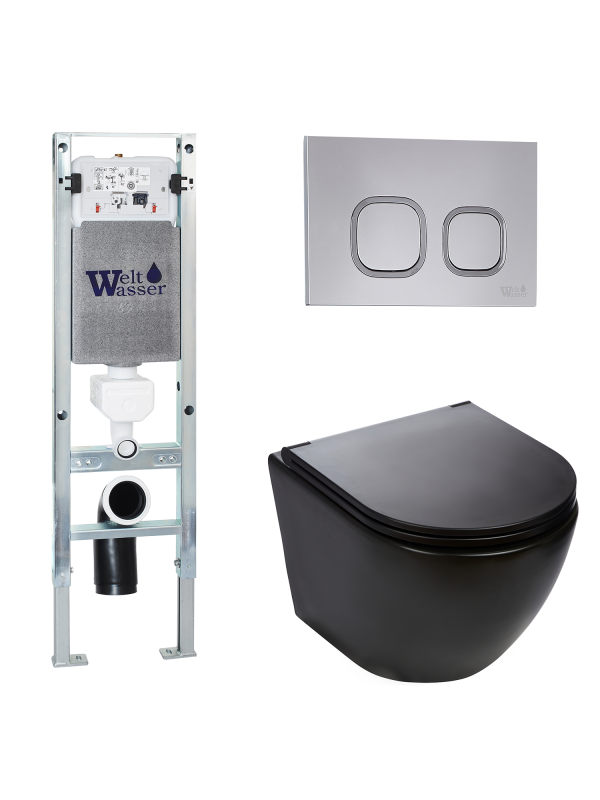 Комплект AMBERG 350 ST + MERZBACH 043 MT-BL + AMBERG RD-CR WeltWasser