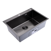 Кухонная мойка Splenka S703.7050.09, графит фото в интернет-магазине Русалия