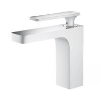 Смеситель для раковины Timo Torne хром-белый (4361/00-16F) фото в интернет-магазине Русалия