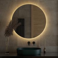 Зеркало с LED-подсветкой настенное OPTI DEFESTO d90 см DF 2856 фото в интернет-магазине Русалия