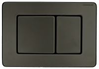 Клавиша для инсталляции CHARUS TM FP.310.GNM.05 оружейная сталь фото в интернет-магазине Русалия