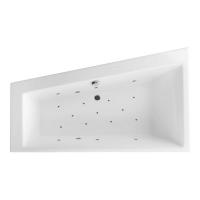 Гидромассажная ванна EXCELLENT Sfera 170x100 (левая) "RELAX" (хром) WAEX.SFL17.RELAX.CR фото в интернет-магазине Русалия