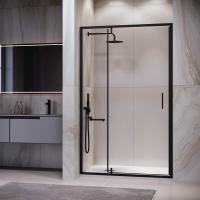 Душевая дверь RGW LE-103B 1200, стекло прозрачное, профиль черный фото в интернет-магазине Русалия