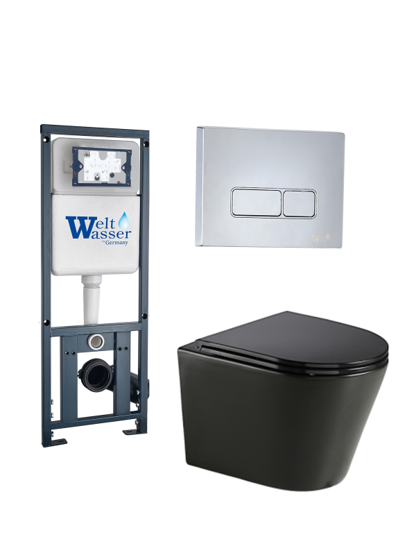 Комплект MARBERG 410 + SALZBACH 043 GL-BL + MAR 410 SE CR WeltWasser