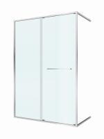 Душевая дверь CEZARES LUX-B-FS-11-140-C-CR фото в интернет-магазине Русалия