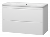 Тумба Атлантик 100 подвесная с раковиной Misty Атлантик 100 Misty фото в интернет-магазине Русалия