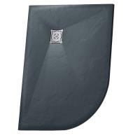 Каменный душевой поддон асимметричный RGW ST/AR-G Графит  900x1200 фото в интернет-магазине Русалия Каменный душевой поддон асимметричный RGW ST/AR-G Графит  900x1200 фото в интернет-магазине Русалия
