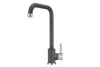 Смеситель для кухни GRANULA (ST-4033, ГРАФИТ) фото в интернет-магазине Русалия