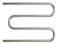 Полотенцесушитель ДВИН M 60/80 без полки Водяной 1" К0  Полированный 4627085938118 фото в интернет-магазине Русалия