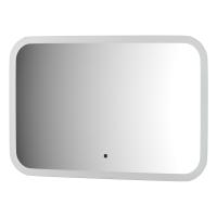 Зеркало с матированием и LED-подсветкой 17W (60x40 cm) (ИК - выключатель) (Теплый белый свет) DEFESTO DF 3812RH фото в интернет-магазине Русалия