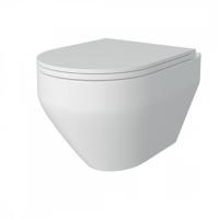 Унитаз подвесной безободковый Dami SH0208 с сиденьем-микролифт SHRUDERS фото в интернет-магазине Русалия