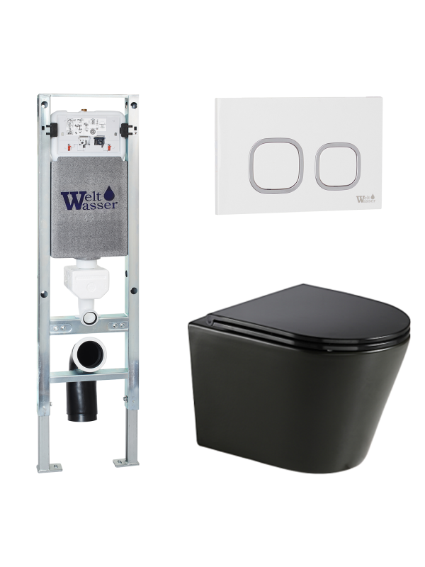 Комплект AMBERG 350 ST + SALZBACH 043 GL-BL + AMBERG RD-WT WeltWasser