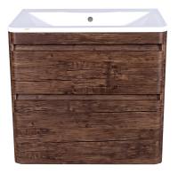 Комплект мебели Атлантика 80 Люкс подвесная, старое дерево Style Line фото в интернет-магазине Русалия