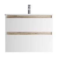 M85AFHX0802WG X-Joy, База под раковину, подвесная, 80 см, 2 ящика, белый глянец Am.Pm фото в интернет-магазине Русалия