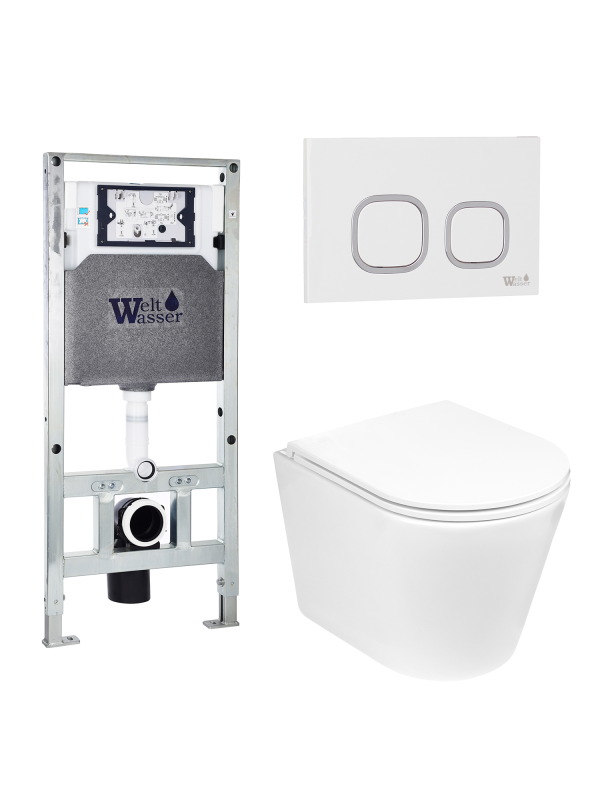 Комплект AMBERG 506 ST + SALZBACH 043 GL-WT + AMBERG RD-WT WeltWasser