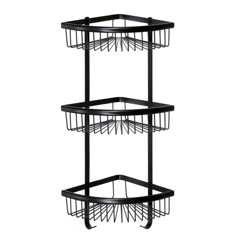 Полка угловая Savol S-H5854-3, черный