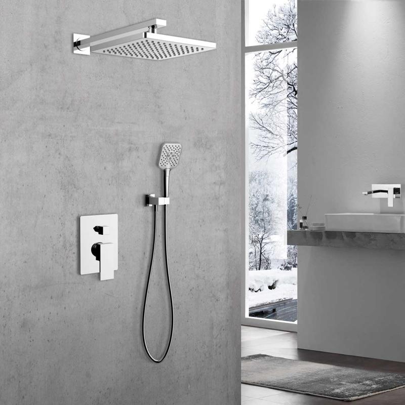 Душевой комплект Next VSFW-1N1CH, встраиваемый, 2 режима, ограничитель давления Hi Box, хром Vincea