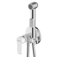 Смеситель с гигиеническим душем Rossinka W встраиваемый хром/белый (W25-51) фото в интернет-магазине Русалия Смеситель с гигиеническим душем Rossinka W встраиваемый хром/белый (W25-51) фото в интернет-магазине Русалия