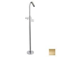 Напольный однорычажный смеситель для ванны TZAR 348503SOC золото брашированное Ramon Soler фото в интернет-магазине Русалия