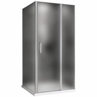 Душевой уголок ABBER Sonnenstrand AG04110MS-S75M 75х110 прямоугольный, профиль хром, матовое стекло фото в интернет-магазине Русалия