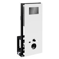 Glan 66TLT.010.ME.WH.PB03 Система инсталляции для унитазов, черный Wasserkraft фото в интернет-магазине Русалия