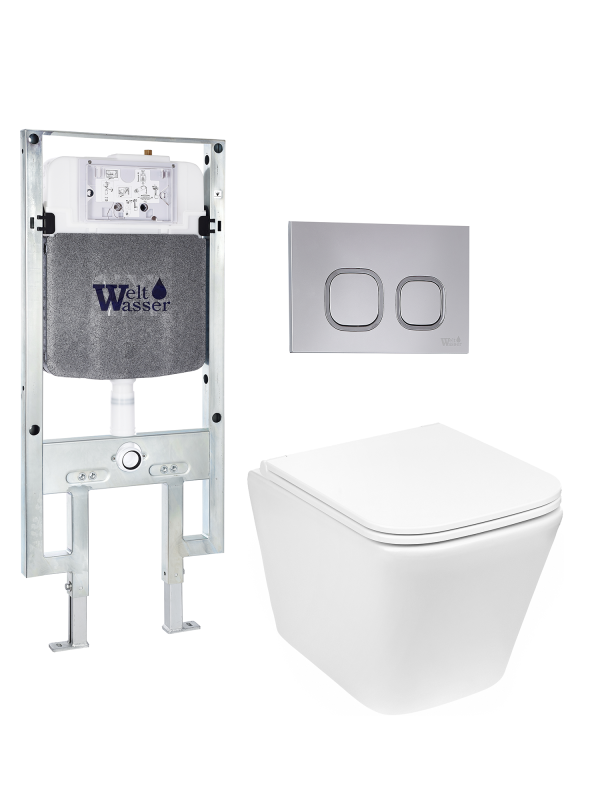 Комплект AMBERG 497 ST + GELBACH 043 GL-WT + AMBERG RD-CR WeltWasser