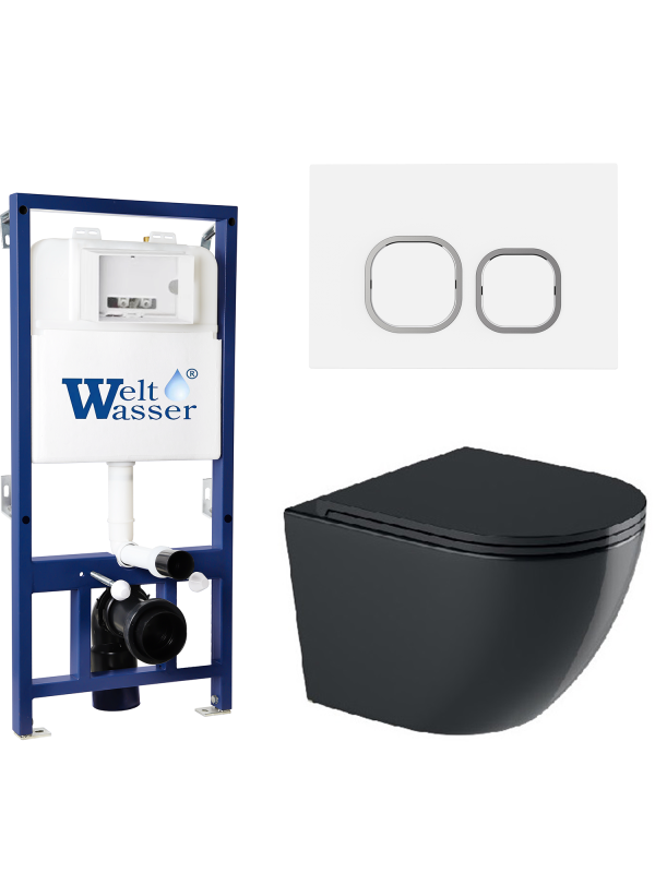 Комплект BAMBERG 525 + MERZBACH 043 GL-BL + BAMBERG WT WeltWasser