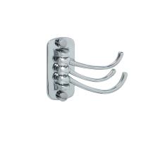Тройной крючок для ванной FIXSEN EQUIPMENT FX-505C, хром фото в интернет-магазине Русалия