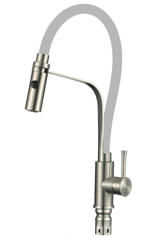 Смеситель Savol для кухонной мойки с гибким цветным изливом (S-SUS6012-04)