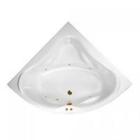 Гидромассажная ванна EXCELLENT Konsul 150x150 "SOFT" (золото) WAEX.KON15.SOFT.GL фото в интернет-магазине Русалия