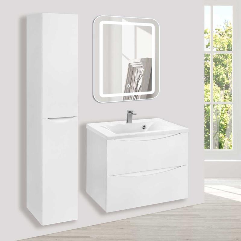 База под раковину Mia 650 подвесная, 2 выкатных ящика soft close, G.White Vincea