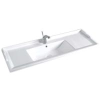 Раковина встраиваемая 100 NYJ840-100 Белая CeramaLux фото в интернет-магазине Русалия