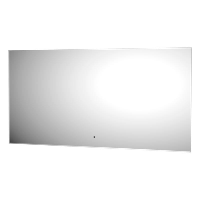 Зеркало с фацетом и LED-подсветкой настенное GLOW DEFESTO 120×60 см, DF 2508RH