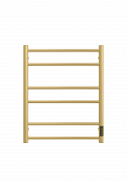 Полотенцесушитель ДВИН L neo 60/50 ЭлектрическийК диммер Золотой матовый 4657795054945 фото в интернет-магазине Русалия