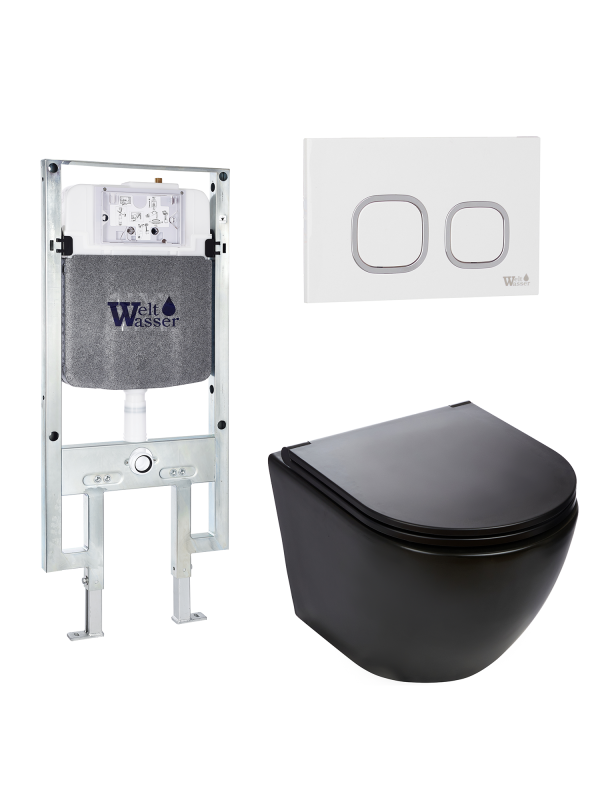 Комплект AMBERG 497 ST + MERZBACH 043 MT-BL + AMBERG RD-WT WeltWasser