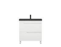 Тумба "Юрма 80 Z2", Люкс белая, Сомо 80/Стандарт 80/Фостер 80/Олимпия 56  Corozo фото в интернет-магазине Русалия