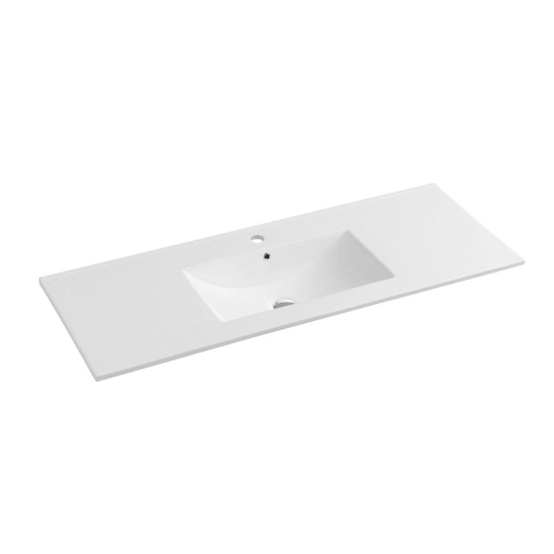 Раковина VBS-13120 керамическая, цвет белый Vincea