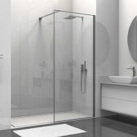 Душевая перегородка Walk-In VSW-1HS800CLGM, 800*2000, вороненая сталь, стекло прозрачное Vincea фото в интернет-магазине Русалия