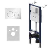 I012709.0101 PrimeFit инсталляция для подвесного унитаза с клавишей PrimeFit L, бел глянц Am.Pm фото в интернет-магазине Русалия