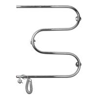 Электрический полотенцесушитель М-образный 600х600 хром DMT 107-25 60x60 EK L Domoterm фото в интернет-магазине Русалия