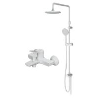 F43885A14 X-Joy набор 2в1: см-ль д/ванны/душа, верхний душ d 220 мм, ручн.душ 110 мм, 1 ф-ция, душев AM.PM фото в интернет-магазине Русалия
