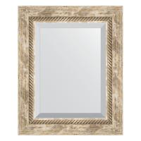 Зеркало настенное с фацетом EVOFORM в багетной раме прованс с плетением, 43х53 см, BY 3355 фото в интернет-магазине Русалия