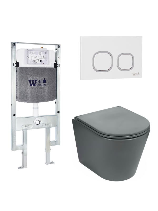 Комплект AMBERG 497 ST + SALZBACH 043 MT-GR + AMBERG RD-WT WeltWasser