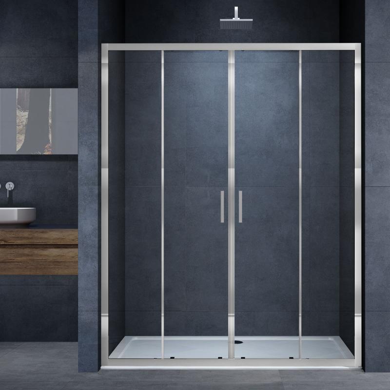 Душевая дверь Alpha VDS-3AL2170MT, 1700, хром, стекло текстурное Vincea