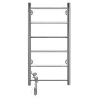 Электрический полотенцесушитель Аврора 432х800 хром DMT 109-6 40x80 EK L Domoterm фото в интернет-магазине Русалия Электрический полотенцесушитель Аврора 432х800 хром DMT 109-6 40x80 EK L Domoterm фото в интернет-магазине Русалия